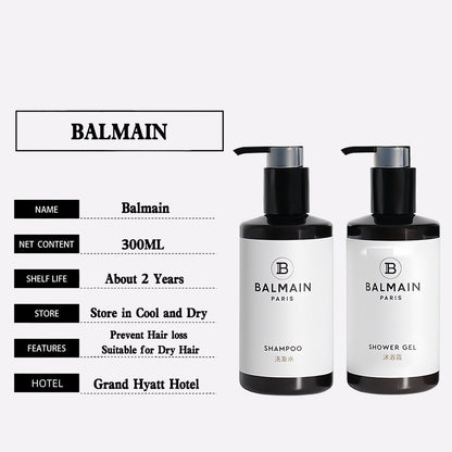 BALMAIN Shampoo Conditioner Shower Gel Body Lotion 300ml